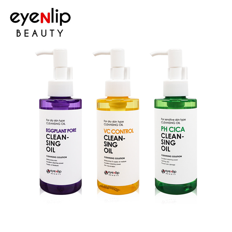 Гидрофильное масло с витаминами для сухой кожи  EYENLIP VC Control Cleansing Oil 150ml - фото2