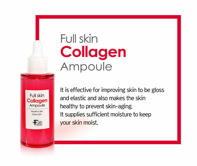 Укрепляющая сыворотка для лица с коллагеном  Full skin Collagen Ampoule - фото2