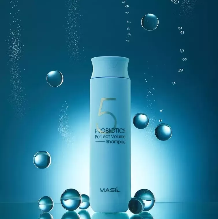 Masil Шампунь для объема волос 5 Probiotics Perfect Volume Shampoo 300 мл - фото4