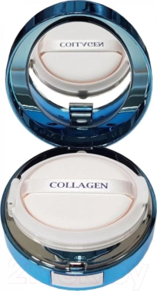 Enough Увлажняющий кушон с коллагеном  Collagen Aqua Air Cushion № 21 SPF50+/PA+++  15г  - фото4