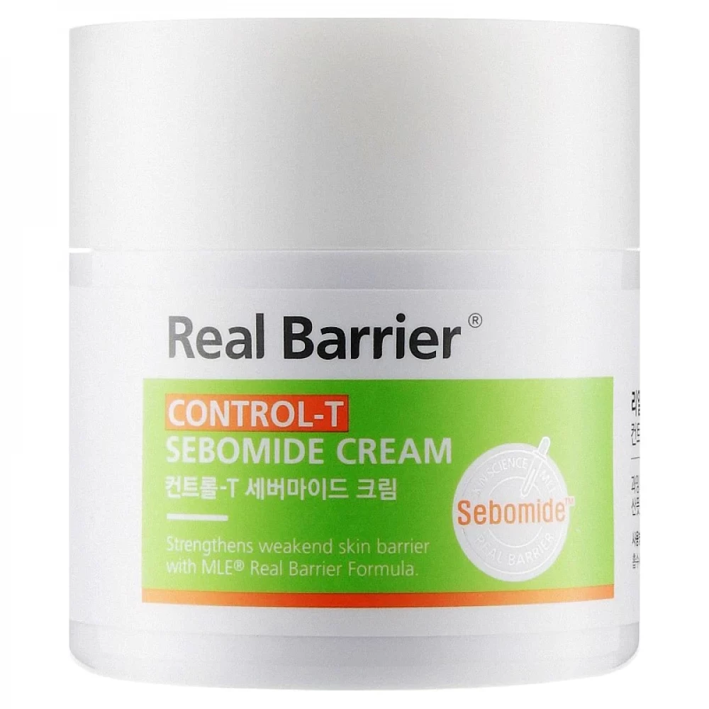 Крем для лица, для проблемной и/или жирной кожи Real Barrier Control-T Sebomide Cream - фото2