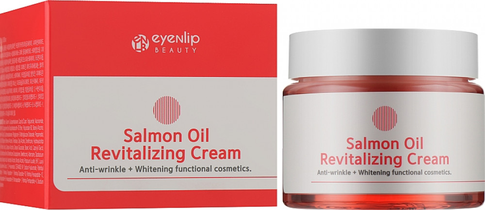 Крем с маслом лосося Eyenlip Salmon Oil Revitalizing Cream 80ml - фото