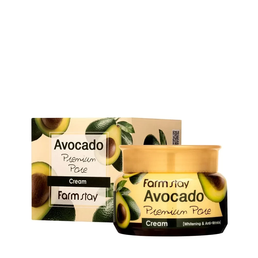 Крем для лица авокадо Farmstay Avocado Premium Pore Cream-100гр. - фото2