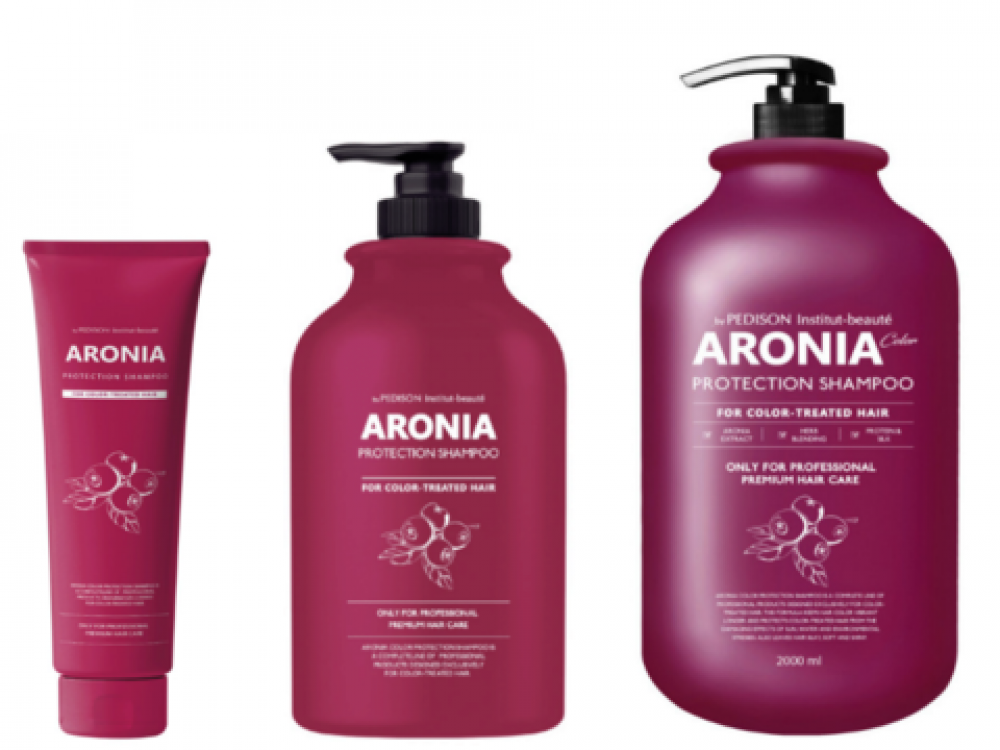 Шампунь для волос Pedison АРОНИЯ Institute-beaut Aronia Color Protection Shampoo 100 мл - фото2