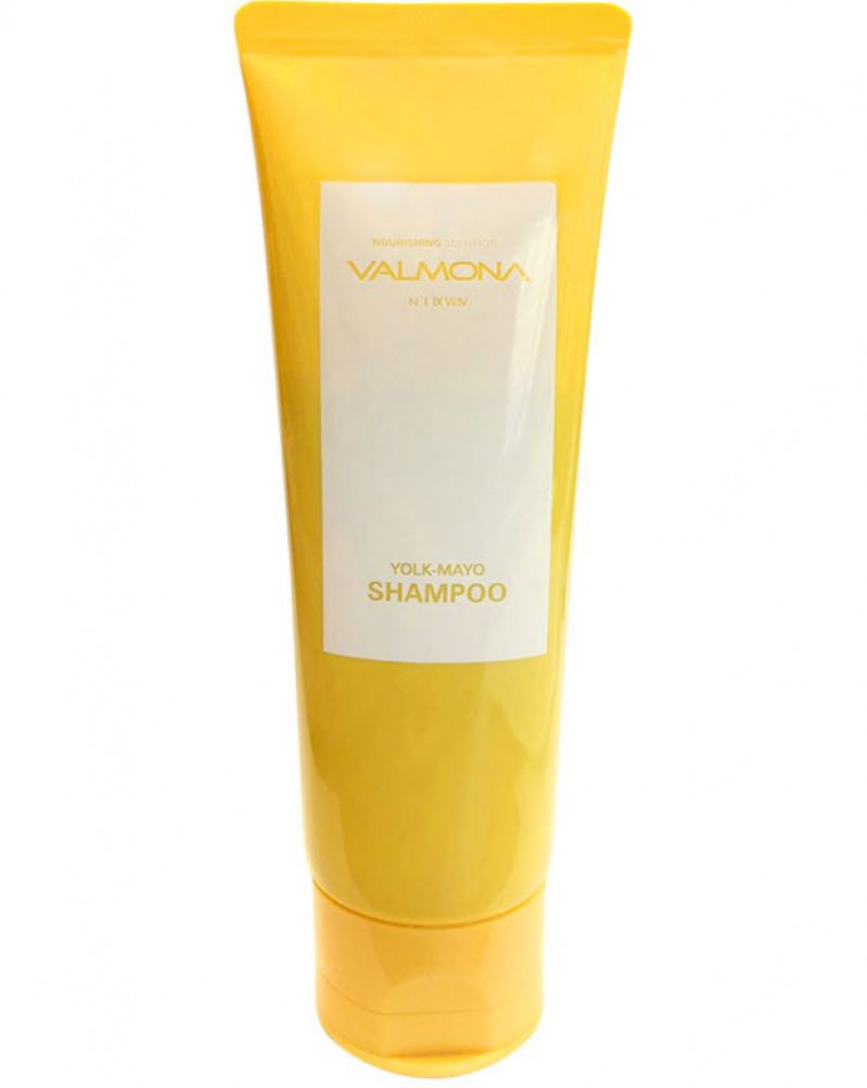 VALMONA Шампунь для волос  ПИТАНИЕ Nourishing Solution Yolk-Mayo Shampoo 100ml - фото