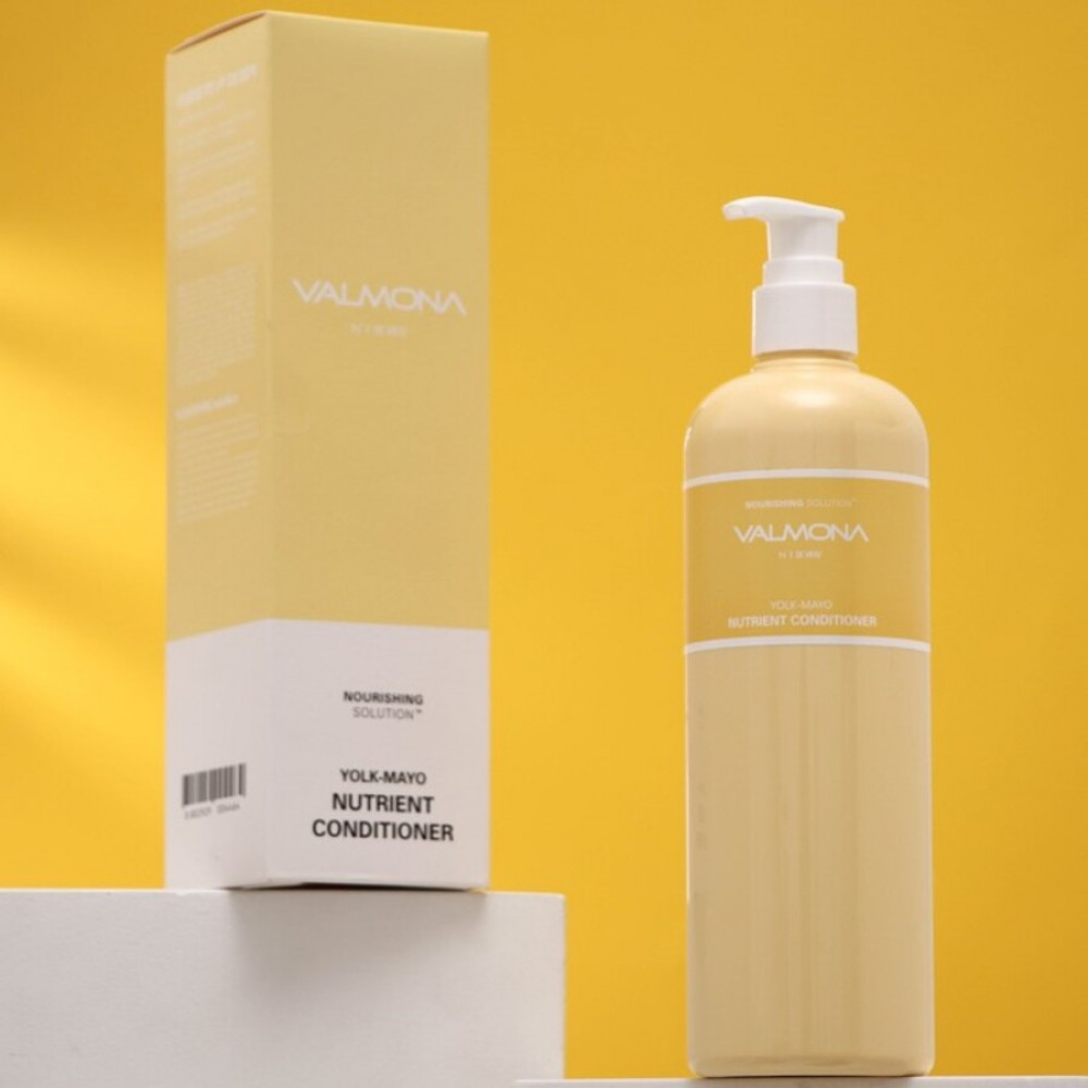 VALMONA  Шампунь для волос  ПИТАНИЕ Nourishing Solution Yolk-Mayo Shampoo 480 ml - фото3