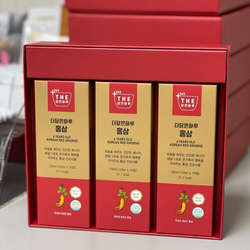Сироп с экстрактом красного женьшеня Joylife the Dam-Eun Halu 6 Year Old Korean Red Ginseng 1 упаковка (10 стиков) - фото2