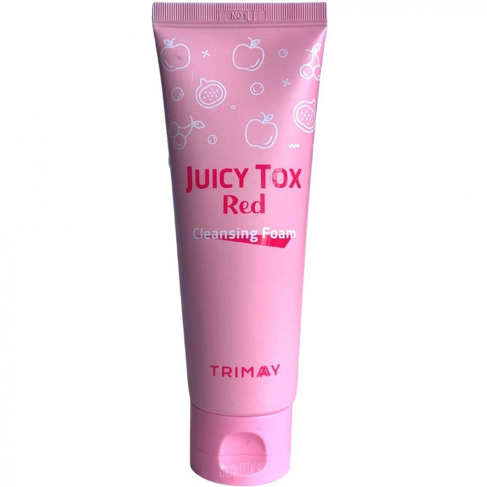 Пенка для умывания Trimay Juicy Tox Red Cleansing Foam 120 мл - фото