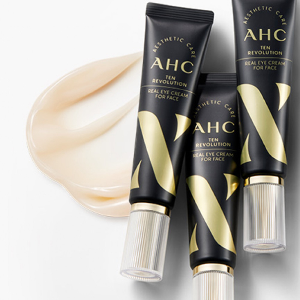 AHC Антивозрастной крем для век с эффектом лифтинга  Ten Revolution Real Eye Cream For Face 30ml - фото3