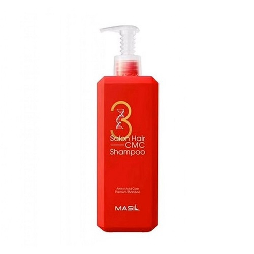 Шампунь восстанавливающий с керамидами MASIL 3 Salon Hair CMC Shampoo 500 ml - фото