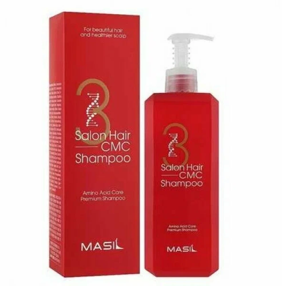 Шампунь восстанавливающий с керамидами MASIL 3 Salon Hair CMC Shampoo 500 ml - фото2