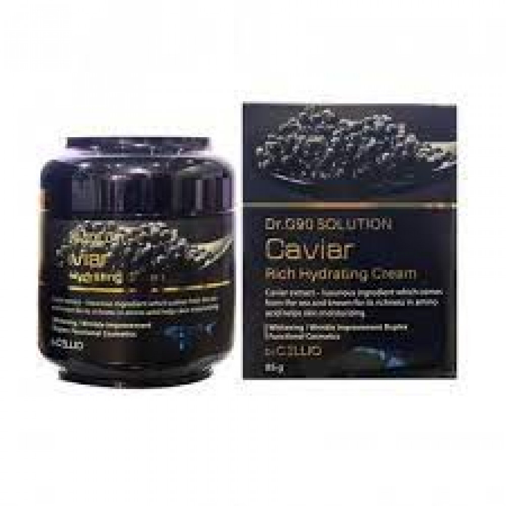 Крем с экстрактом икры DR.CELLIO G90 Solution Caviar Rich Hydrating Cream 85ml - фото2