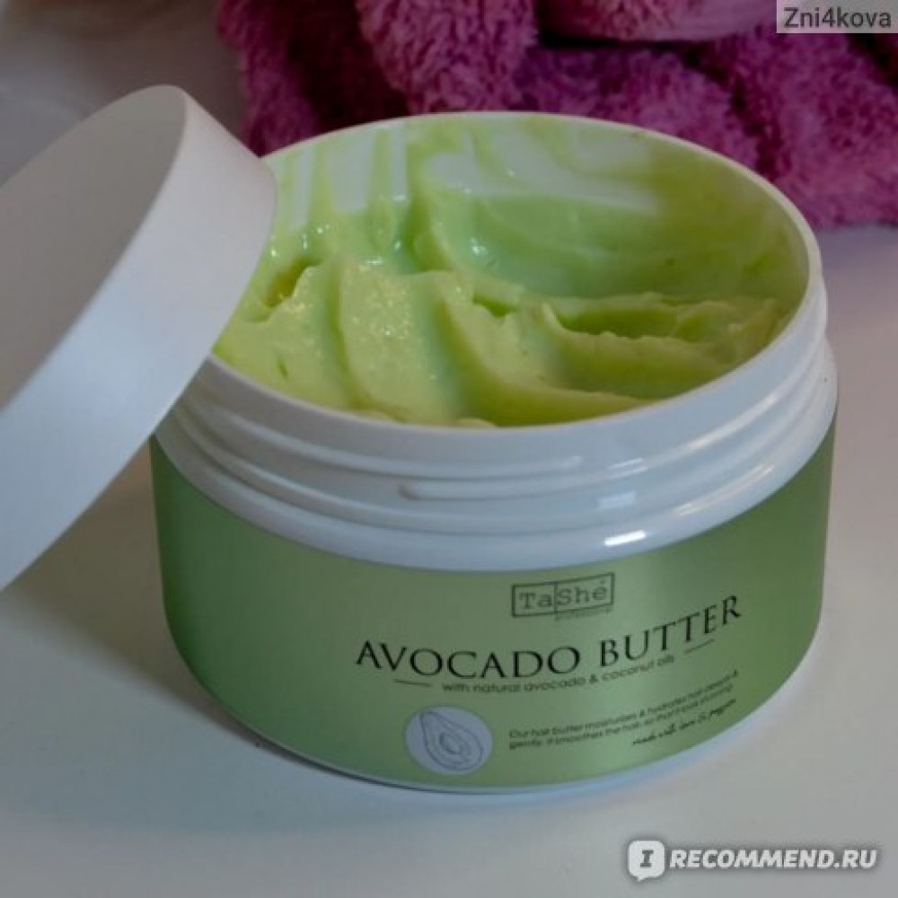 Баттер для волос Avocado hair butter Tashe professional 300ml  - фото3