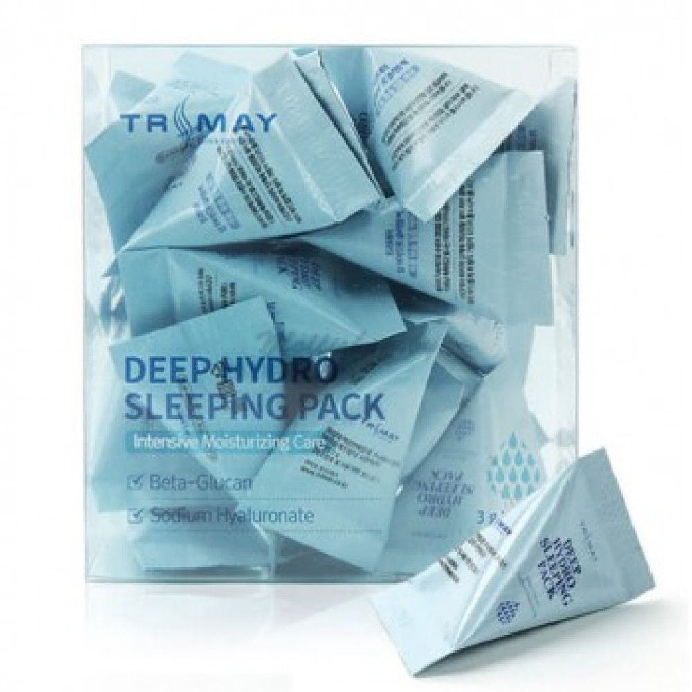 Ночная маска для лица увлажняющая TRIMAY Deep Hydro Sleeping Pack 3 гр - фото3