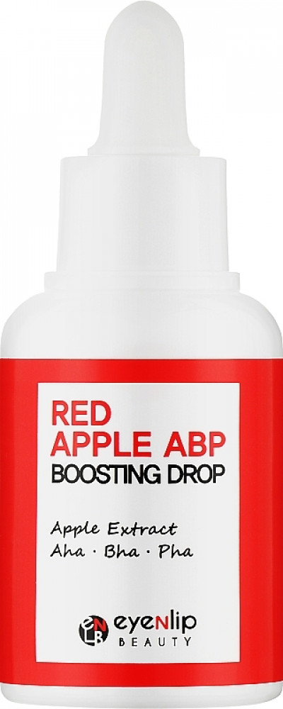 Eyenlip Сыворотка для лица ампульная с AHA,BHA и PHA кислотами и экстрактом яблока Red Apple ABP Boosting Drops - фото2