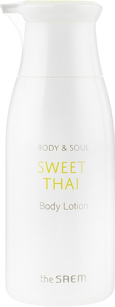 The Saem Лосьон для тела с ароматом тропических фруктов Body & Soul Sweet Thai Body Lotion 300ml - фото