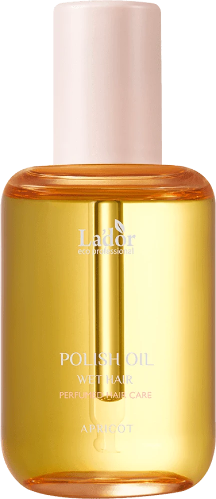 Масло для укладки и блеска волос LA'DOR POLISH OIL (APRICOT) 80ml - фото