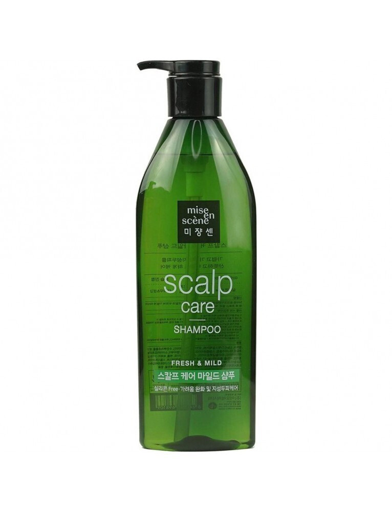 Шампунь для волос укрепляющий для чувствительной кожи головы Mise-en-scene Scalp care Shampoo 680ml - фото
