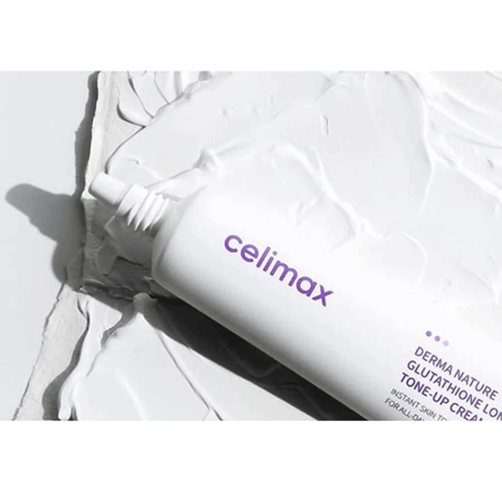 Крем для лица против пигментации с глутатионом Celimax Derma Nature Glutathione Longlasting Tone-up Cream 35ml - фото2