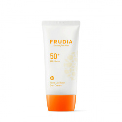 Солнцезащитная крем-основа выравнивающая тон кожи FRUDIA Tone Up Base Sun Cream SPF50+ PA+++ - 50 мл - фото
