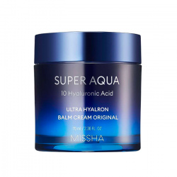 УИнтенсивно увлажняющий крем-бальзам для лица MISSHA Super Aqua Ultra Hyalron Balm Cream Originalход за телом - фото