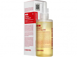 Гидрофильное масло с коллагеном и  лактобактериями MEDI-PEEL Red Lacto Collagen Cleansing Oil 200 мл - фото