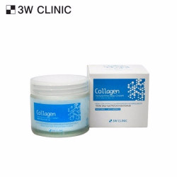 Увлажняющий ночной крем 3W Clinic Collagen Natural Time Sleep Cream - фото