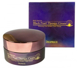Deoproce Cream Крем для лица с черным жемчугом антивозрастной Deoproce Black Pearl Therapy Cream 100 г - фото