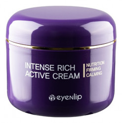 Eyenlip Укрепляющий крем для лица с экстрактом ферментированных соевых бобов Intense Rich Active Cream 100ml - фото