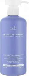 Маска для осветленных волос против желтизны LA'DOR ANTI-YELLOW TREATMENT 300ml - фото