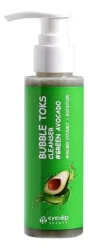 Пенка для лица кислородная с маслом авокадо Eyenlip Green Avocado Bubble Toks Cleanser 100ml - фото