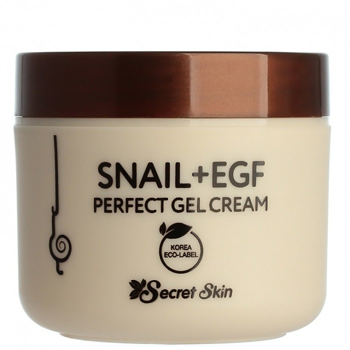 Крем-гель для лица с улиткой SECRET SKIN Snail+EGF Perfect Gel Cream, 50 гр. - фото2