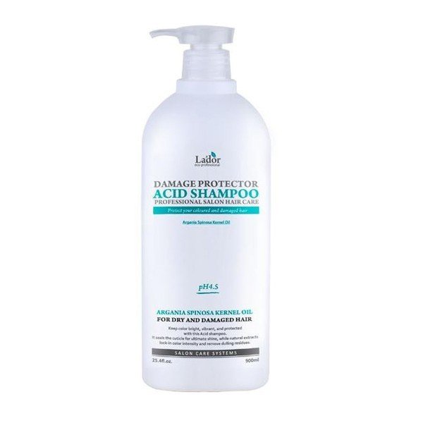 Шампунь с аргановым маслом LADOR Damage Protector Acid Shampoo 900ml - фото