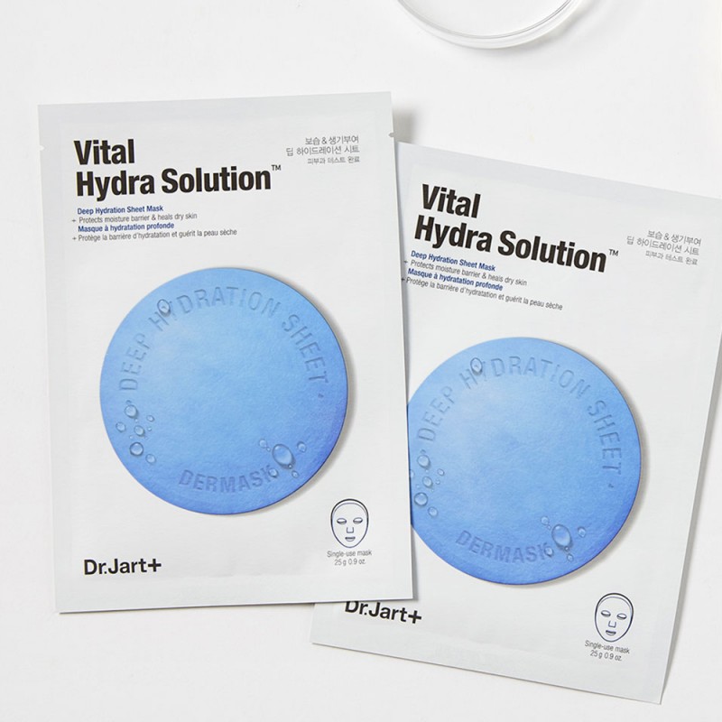 Увлажняющая тканевая маска Dr.Jart Vital Hydra Solution 25g - фото2