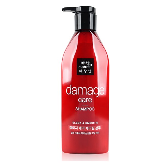 Шампунь для поврежденных волос питательная Mise-en-scene Damage care Shampoo 680ml - фото3