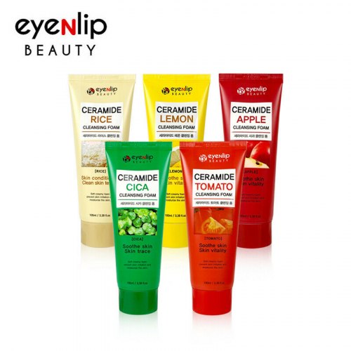 Eyenlip Пенка для умывания CERAMIDE TOMATO CLEANSING FOAM 100ml - фото2