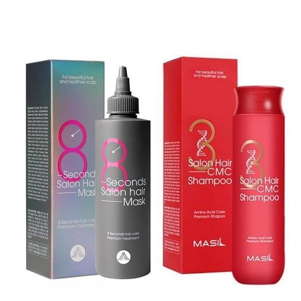 Маска для быстрого восстановления волос MASIL 8 Seconds Salon Hair Mask 200 мл - фото2
