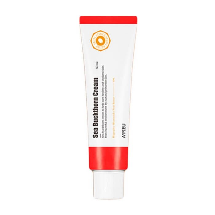 Крем восстанавливающий с экстрактом облепихи  A'PIEU Sea Buckthorn Cream, 50 мл - фото