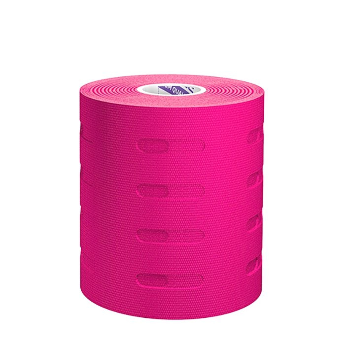 Хлопковый лимфодренажный Кинезио тейп BBTape 5см*5м (LYMPH FACE розовый )	 - фото2