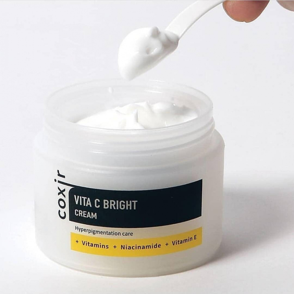 Осветляющий крем для лица COXIR Vita C Bright Cream 50 ml - фото2