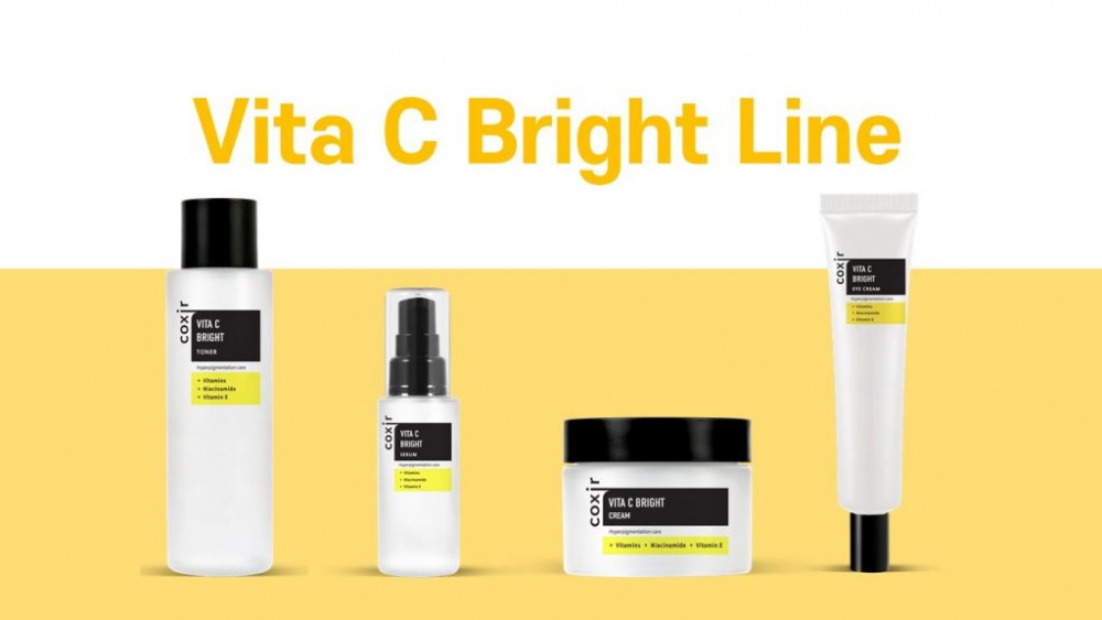 Осветляющий крем для лица COXIR Vita C Bright Cream 50 ml - фото3