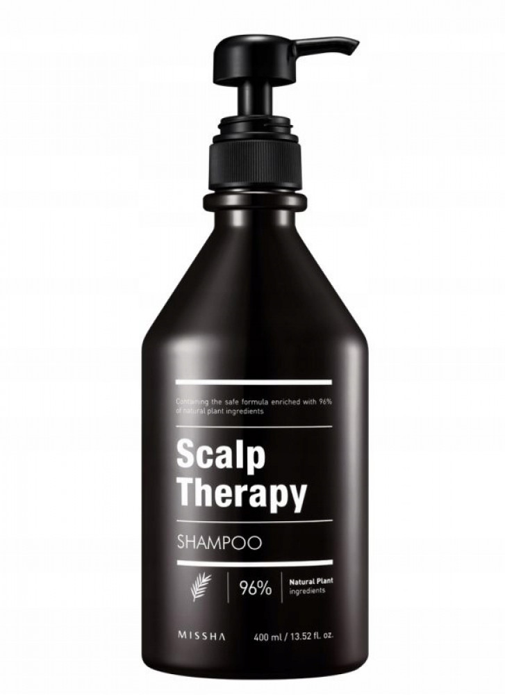 Укрепляющий шампунь для волос MISSHA Scalp Therapy Shampoo  400ml - фото