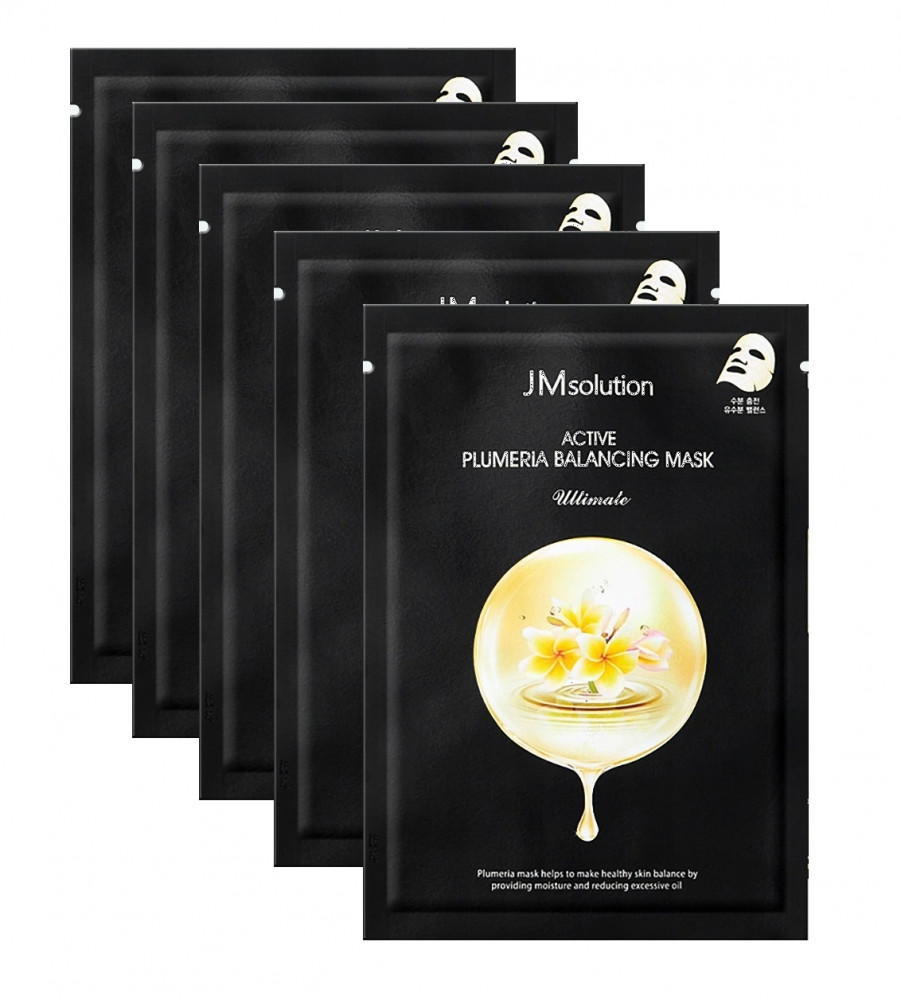 Маска JMSolution восстанавливающая Active Plumeria Balancing Mask Ultimate 30 мл - фото2