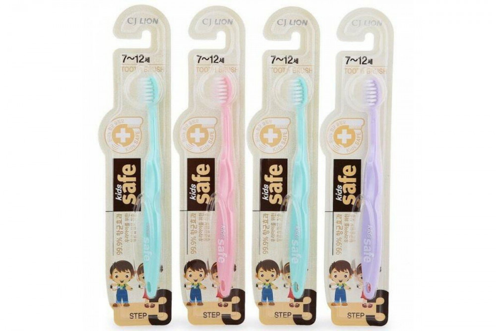 Зубная щетка Lion Kids Safe Toothbrush шаг 3 7-12лет - фото2