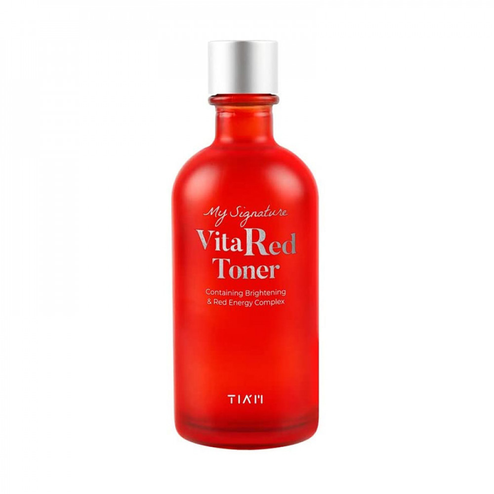  Тонер с витаминами и ниацинамидом TIAM My Signature Vita Red Toner 130 мл - фото