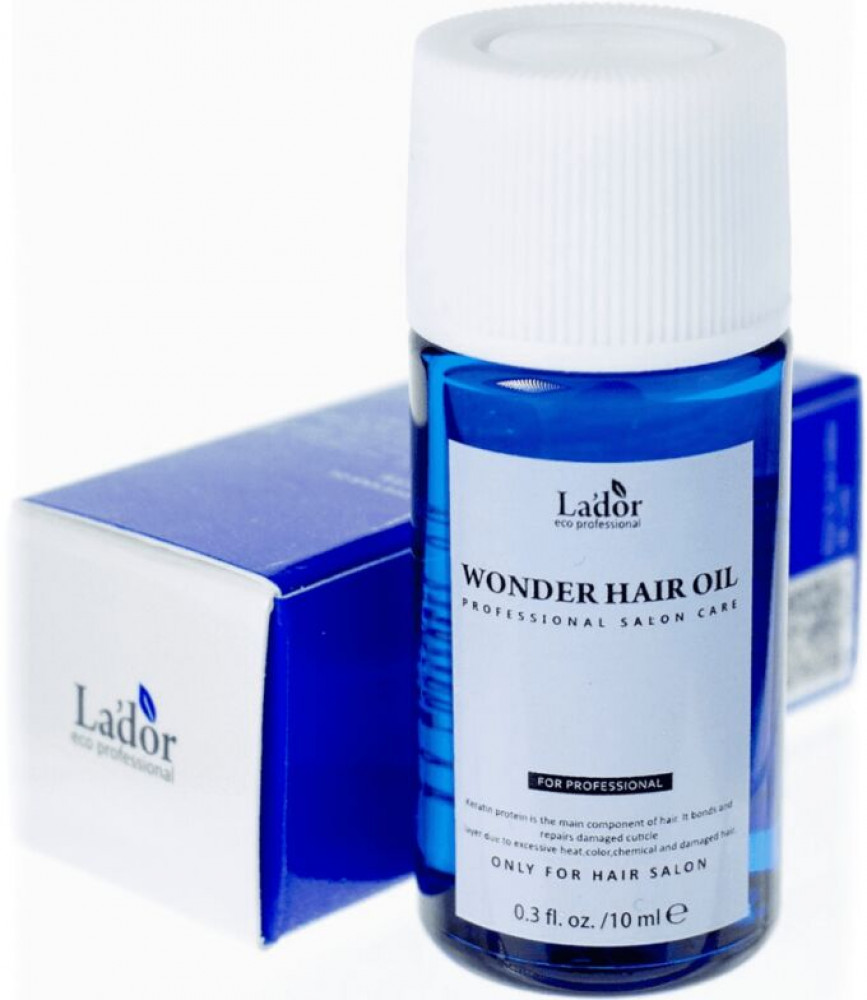 Увлажняющее масло для восстановления блеска волос Lador Wonder Oil 10 мл - фото
