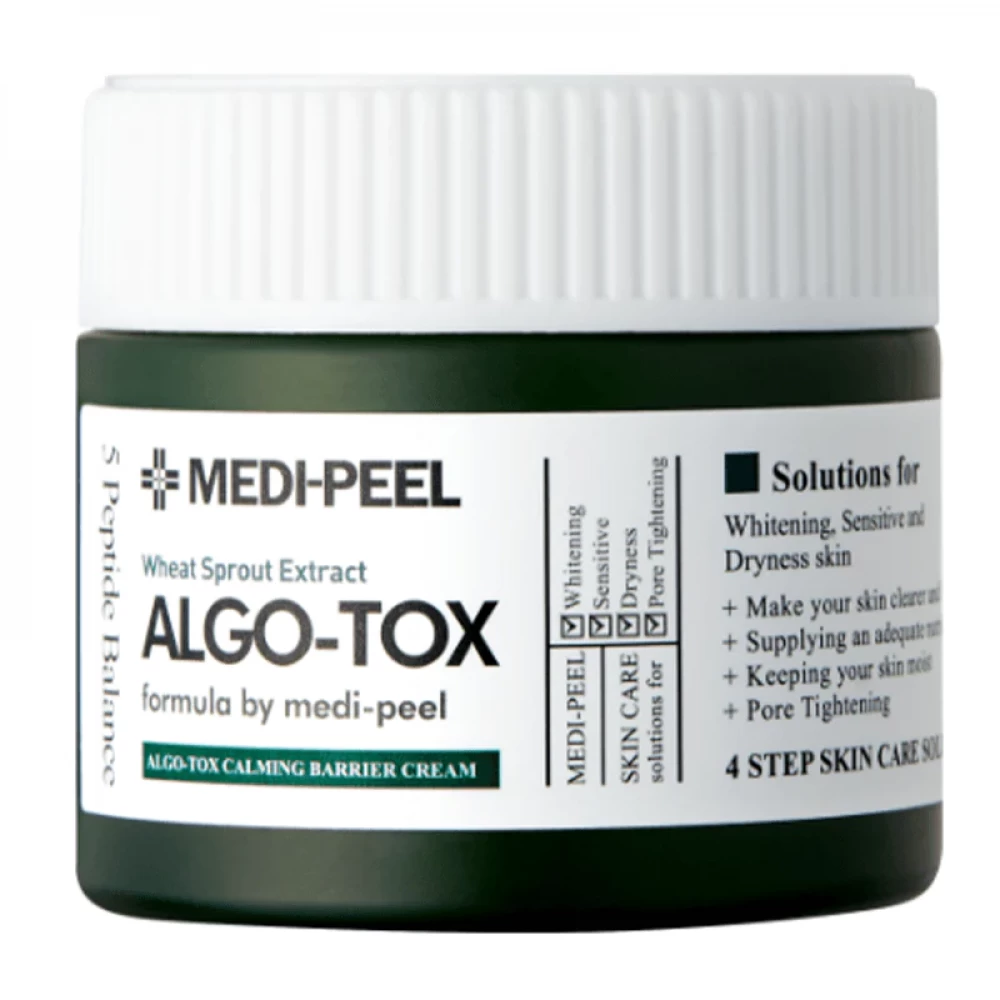 Успокаивающий барьерный крем для лица MEDI-PEEL Algo-Tox Calming Barrier Cream, 50 ml - фото
