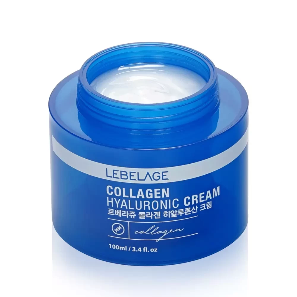 Увлажняющий крем с коллагеном и гиалуроновой кислотой LEBELAGE Collagen Hyaluronic Cream 100мл - фото3