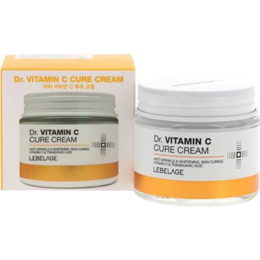 Обновляющий крем с витамином C Lebelage Dr. Vitamin C Cure Cream 70 ml - фото2