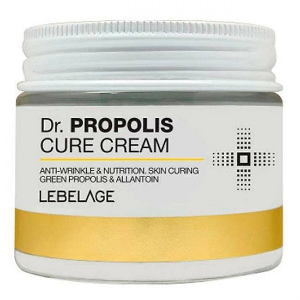Питательный крем с зеленым прополисом Lebelage Dr. Propolis Cure Cream 70 ml - фото